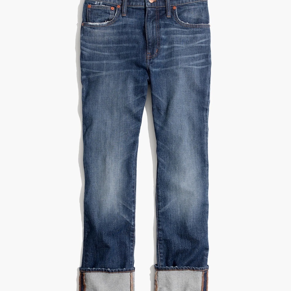 Madewell Women's High Rise Boy Jean - Picture 2 of 10